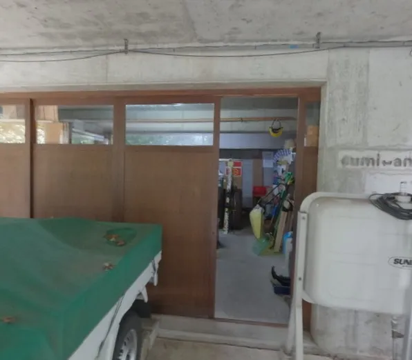 Entrance to the basement